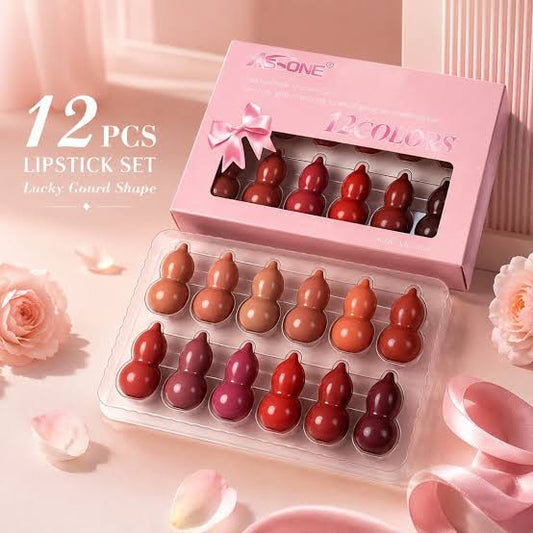 Mini Lucky Gourd Lipstick Set – Cute Lip Color Collection