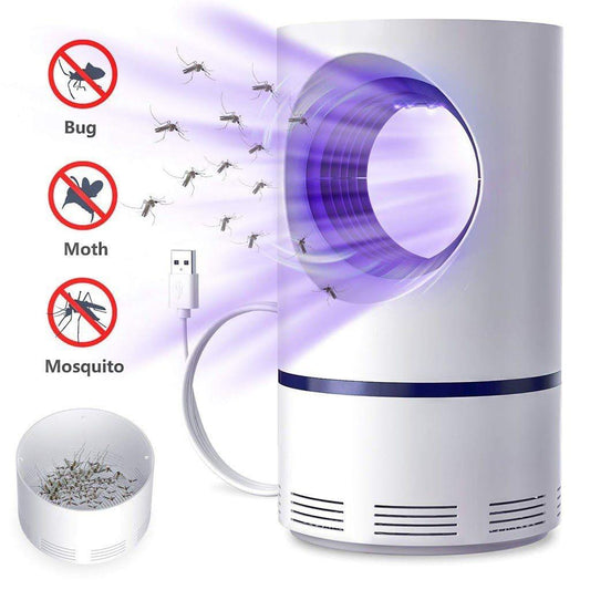USB Electric Mosquito Trap Lamp with Suction Fan