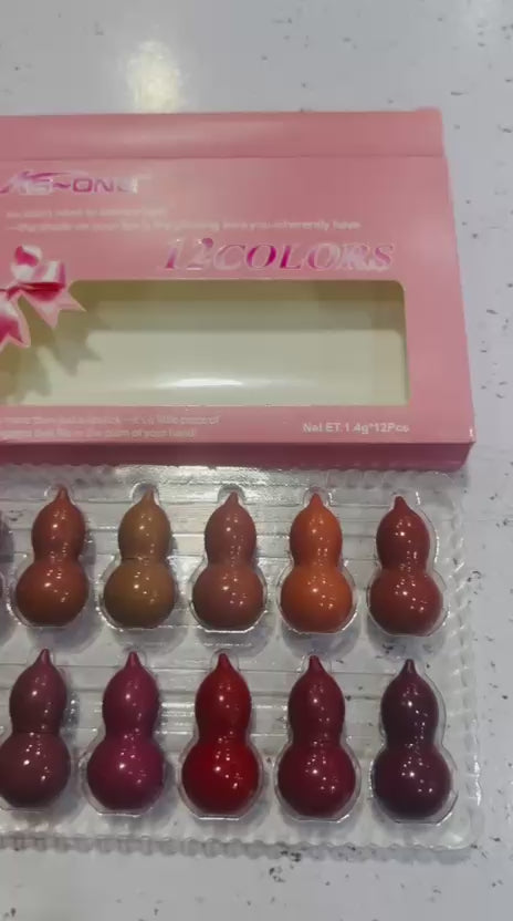 Mini Lucky Gourd Lipstick Set – Cute Lip Color Collection