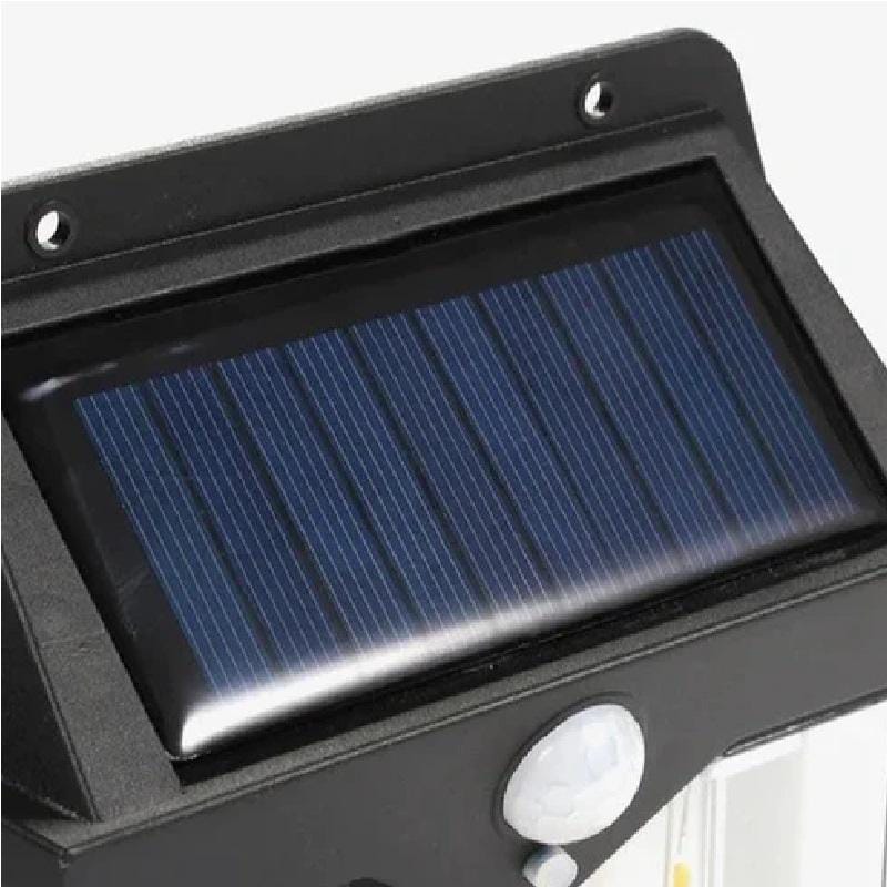 Double-Head Antique Solar Wall Lamp – Outdoor Sensor Light