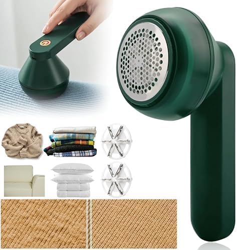 Rechargeable Lint Remover – Portable Electric Fabric Shaver