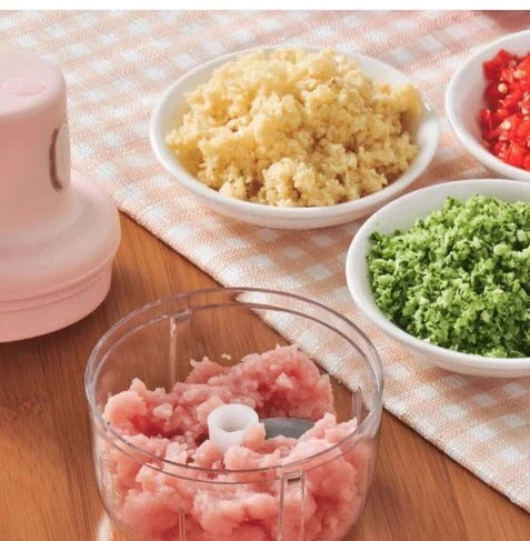 Mini USB Rechargeable Food Chopper – 250ml