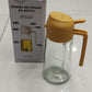 2-in-1 Oil Spray & Dispenser Bottle – 380ml Glass Cooking Oil Mister