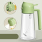 2-in-1 Oil Spray & Dispenser Bottle – 380ml Glass Cooking Oil Mister