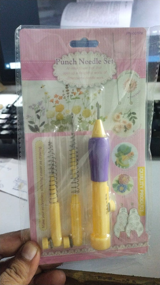 Adjustable Punch Needle Embroidery Tool Set