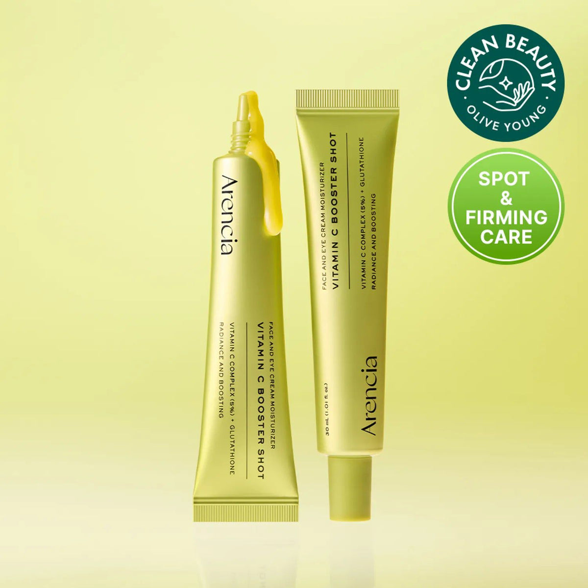 Arencia Vitamin C Booster Shot – Brightening Face Serum 30ml