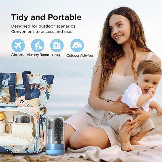 6-in-1 Portable Baby Bottle Cleaning Kit