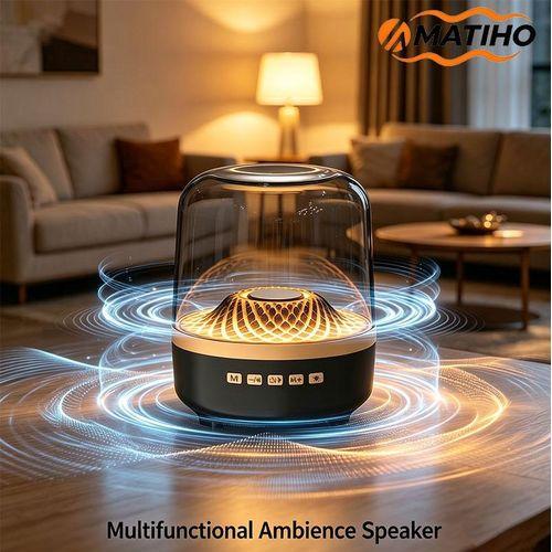 Lava Lamp Bluetooth Speaker – LED Mood Light