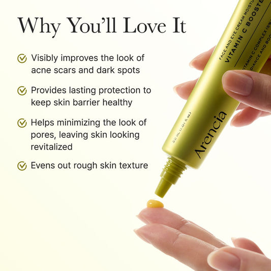 Arencia Vitamin C Booster Shot – Brightening Face Serum 30ml