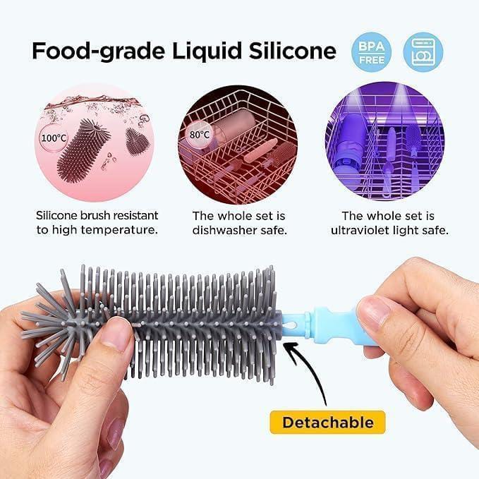 6-in-1 Portable Baby Bottle Cleaning Kit