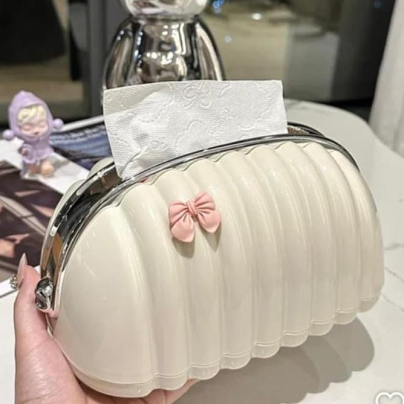 Shell-Shaped Decorative Tissue Box