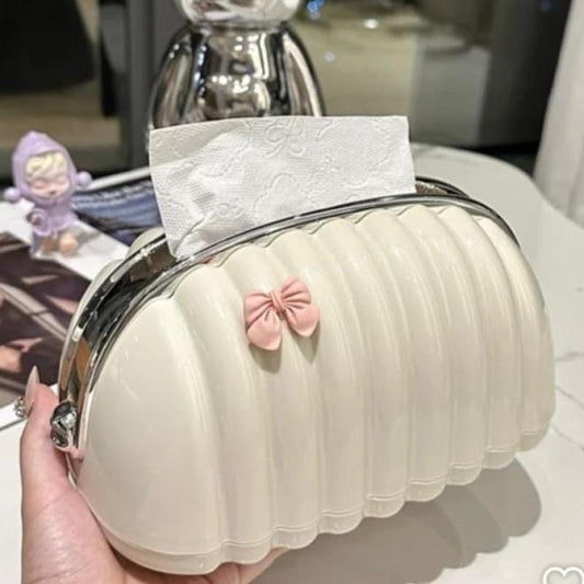 Shell-Shaped Decorative Tissue Box
