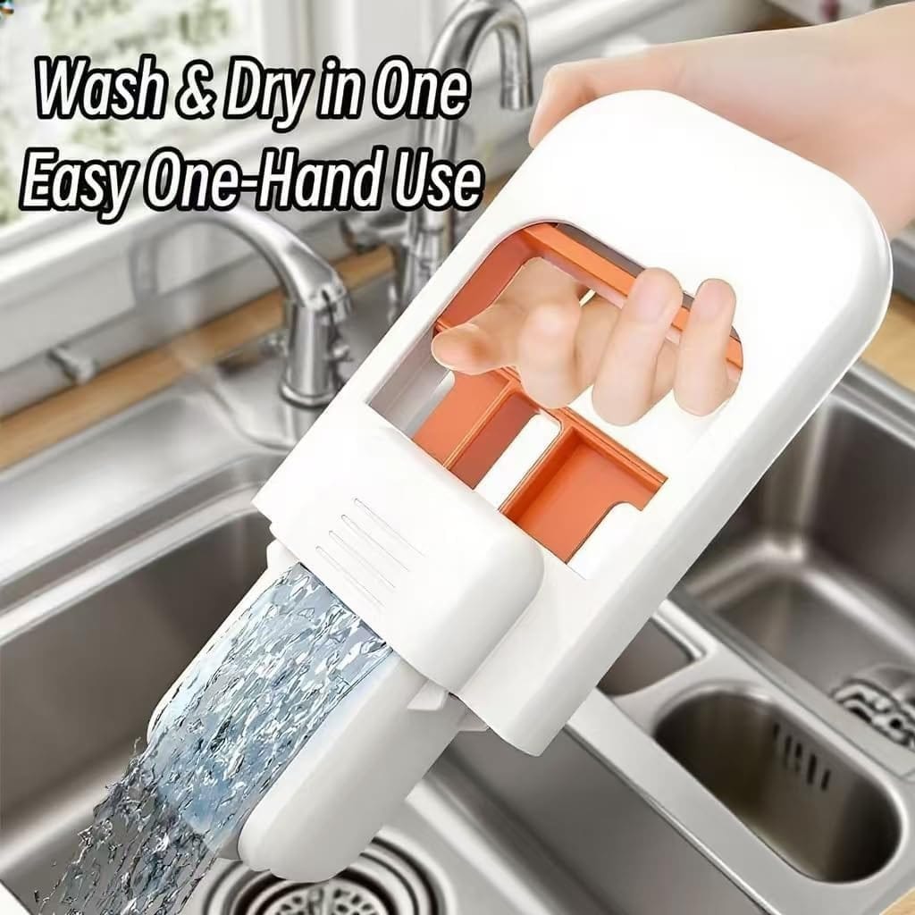 Foldable Mini Mop – Portable Wet & Dry Cleaning Mop