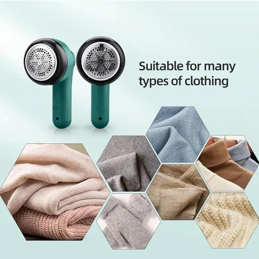 Rechargeable Lint Remover – Portable Electric Fabric Shaver