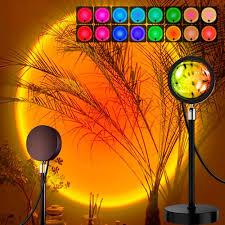 3-in-1 Sunset Projection Lamp – LED Mood Light