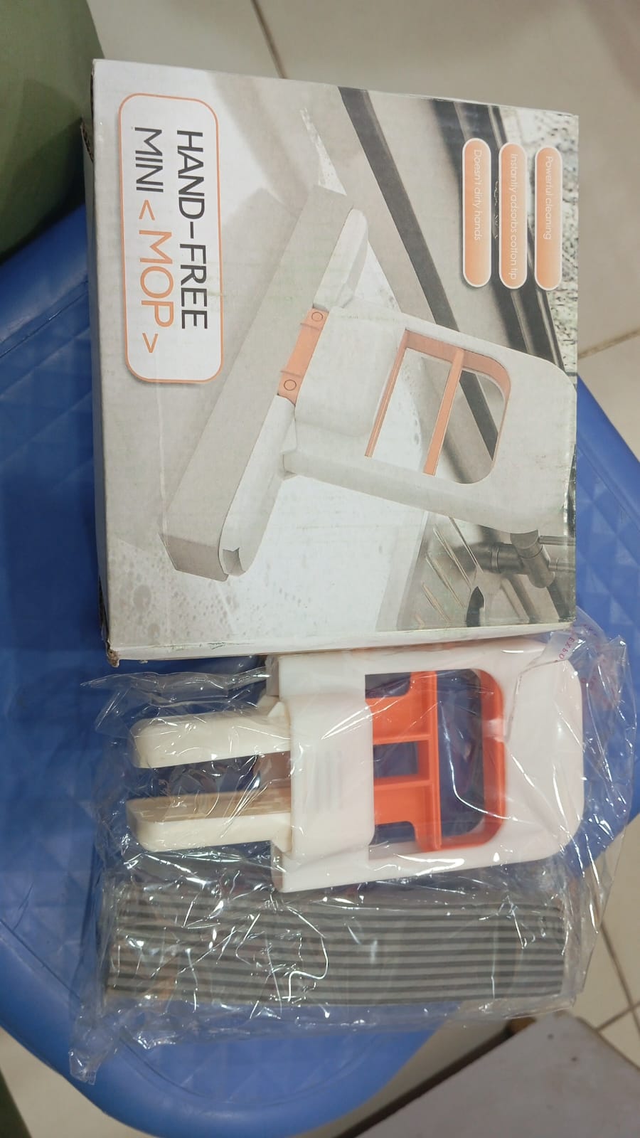 Foldable Mini Mop – Portable Wet & Dry Cleaning Mop