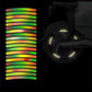 20-Piece Reflective Wheel Stickers – Car, Bike & Motorcycle Accessories