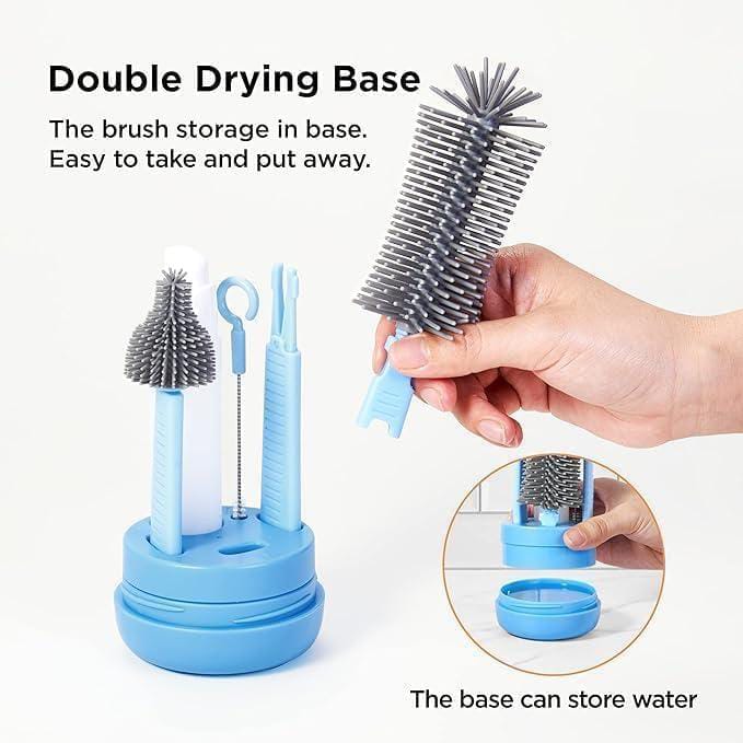 6-in-1 Portable Baby Bottle Cleaning Kit
