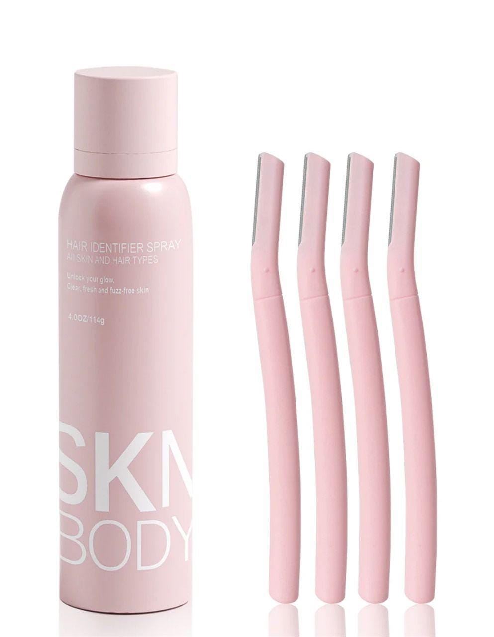 Facial Dermaplaning Spray & Razor Kit