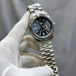 Classic Stainless Steel Analog Watch with Date & Luminous Dial