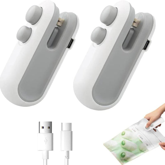 Mini Rechargeable Heat Bag Sealer – Portable Food Sealing Machine