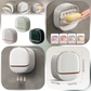 Self-Draining Soap Holder – Round Soap Dish with Drainage