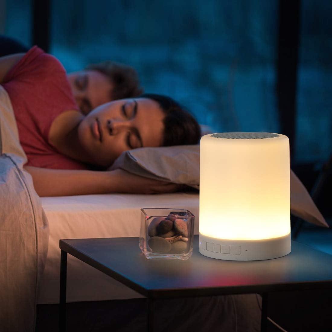 Wireless Bluetooth Touch Lamp Speaker – Portable Stereo Sound