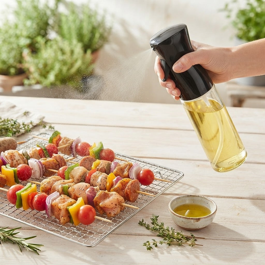 300ml Oil Spray Bottle – Kitchen Cooking Oil Mister