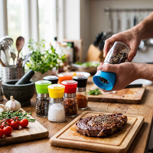 Glass Salt & Pepper Grinder