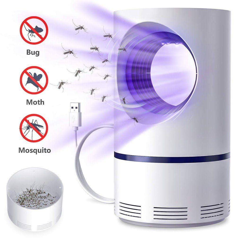 USB Electric Mosquito Trap Lamp with Suction Fan