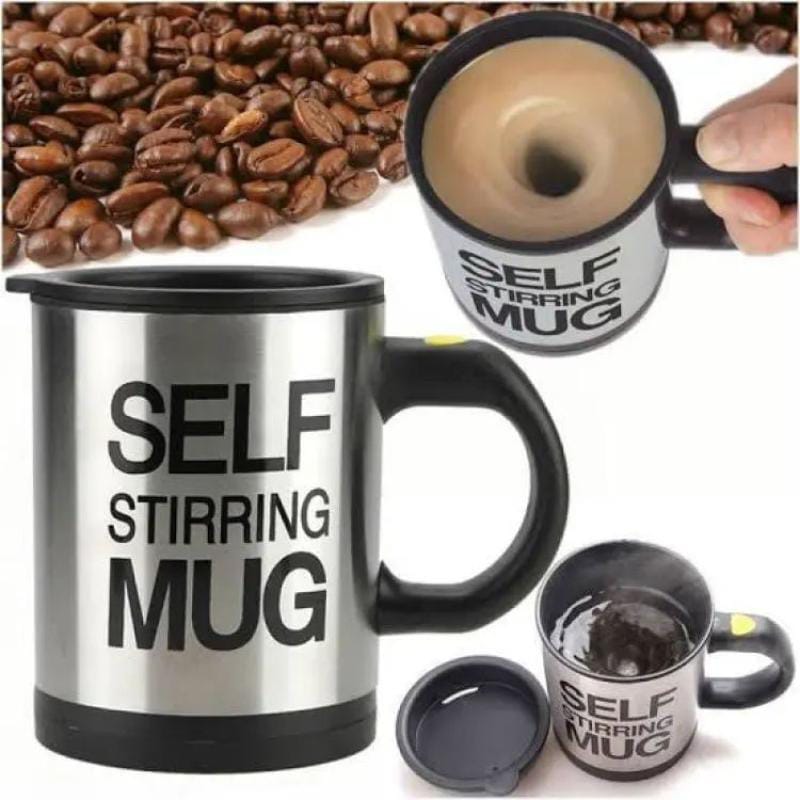 Automatic Self-Stirring Coffee Mug